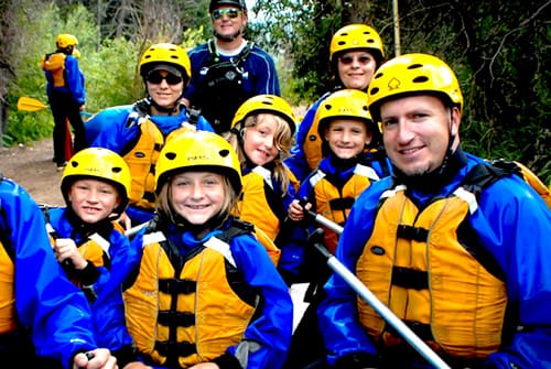 Clear Creek beginner rafters