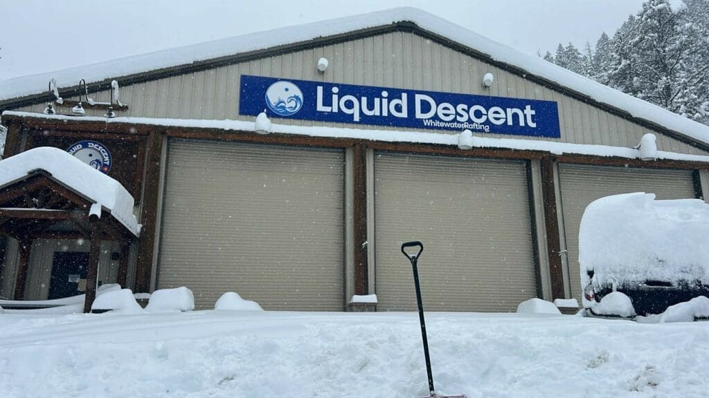 snow covered Liquid Descent